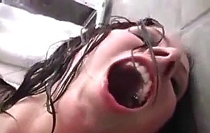 Busty creampie in shower