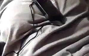 Blindfolded hairy teen girlfriend finger fucked to