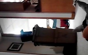 Cheerleading girlfriend sucking dick in pov