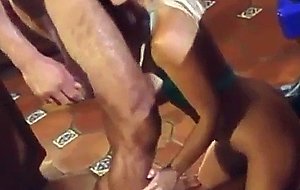 Huge tits blonde mouth fuck
