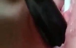 Tight little pussy self fucked