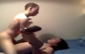 Amateur couple fucking on cam for us