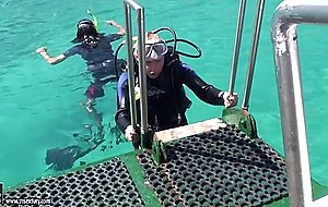 Hot blonde pornstar Kathia shows her skills