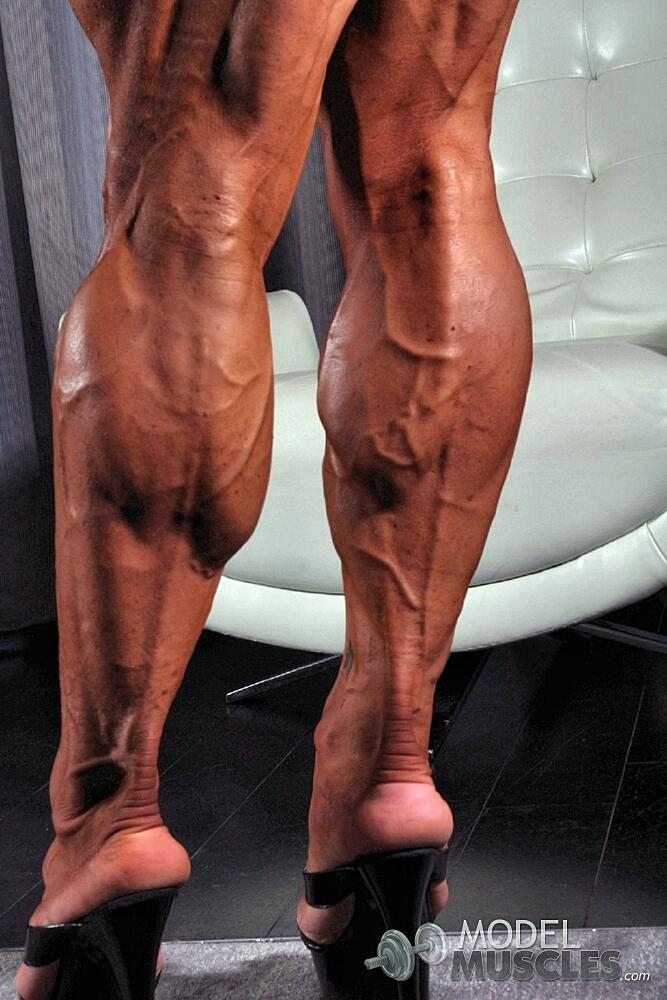 Sexy Bodybuilder Debi Laszewski Shows Her Tanned Muscles In Her Pink Bikini Ass, Bikini, Blonde, Milf, Sports