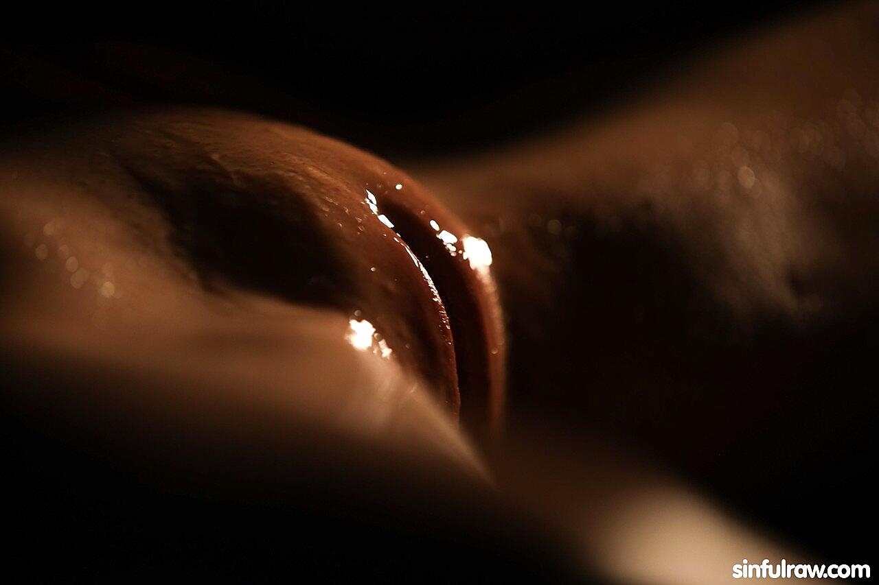 Inked Teen Anna De Ville Gets Her Muff Oiled Up And Boned In The Dark Cute, Massage, Petite, Redhead