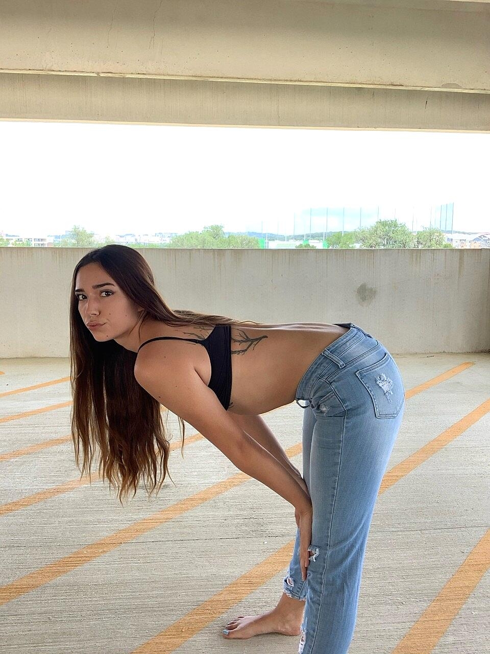 Samlypuff Amateur, Beautiful, Jeans, Outdoor, Sexy