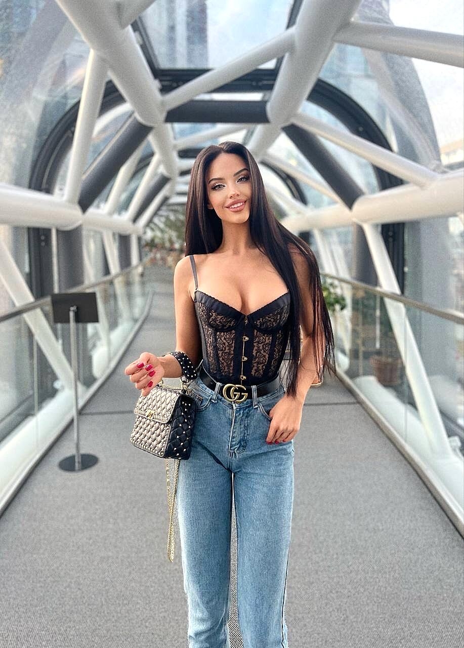 Breathtaking babe Anastasia Vi posing in her solo compilation