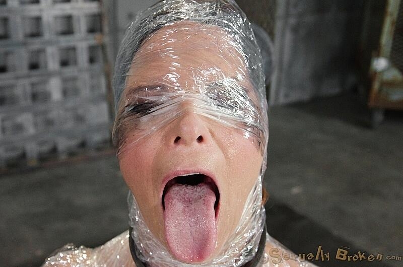 Milf Syren De Mer Is Wrapped Up In Saran Wrap Before Being Face Fucked Bdsm, Big-Tits, Bondage, Mature, Milf